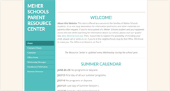 Desktop Screenshot of meherschoolsparents.org